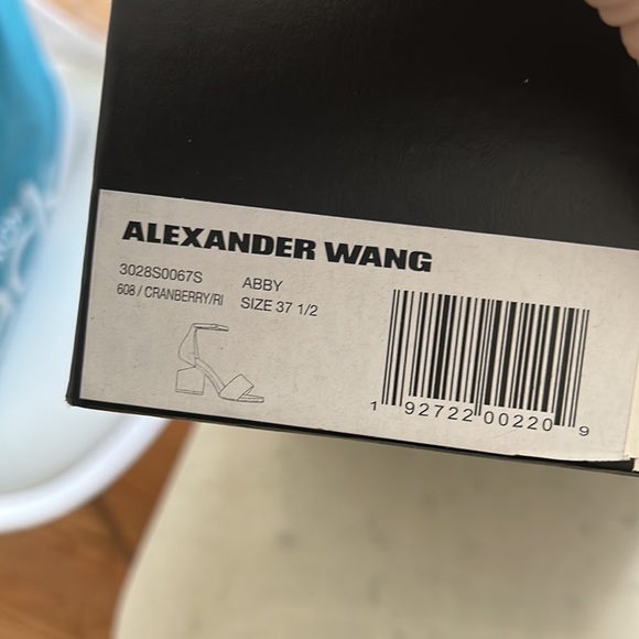 BRAND NEW Alexander Wang Abby sandal (suede) - Picture 6 of 6